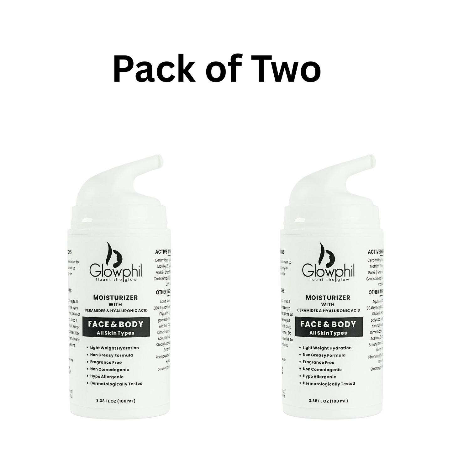 Pack of Two Moisturizer