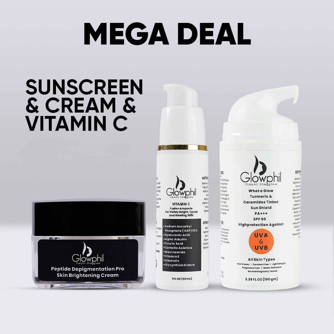 Brightening Cream , Vitamin C , Sunscreen