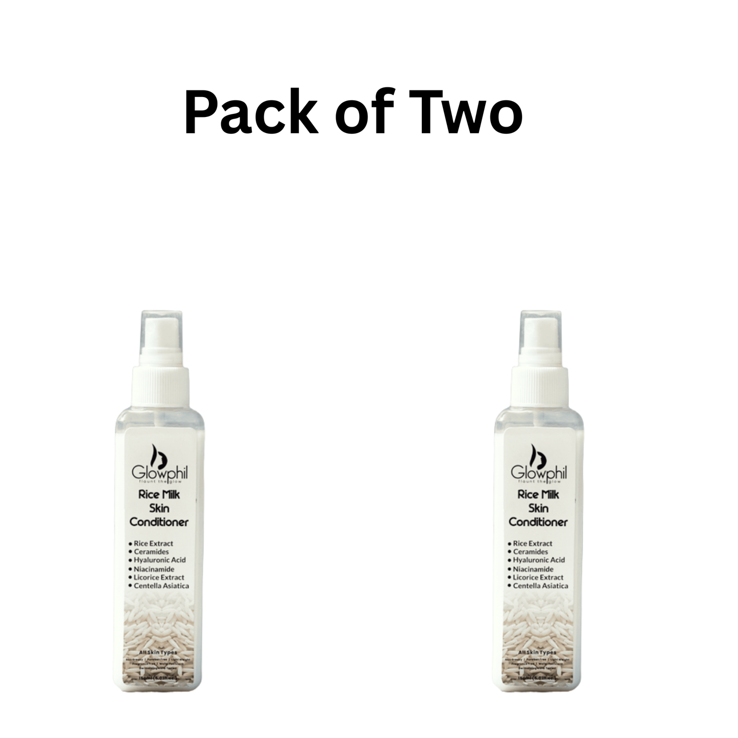 Rice milk skin conditioner