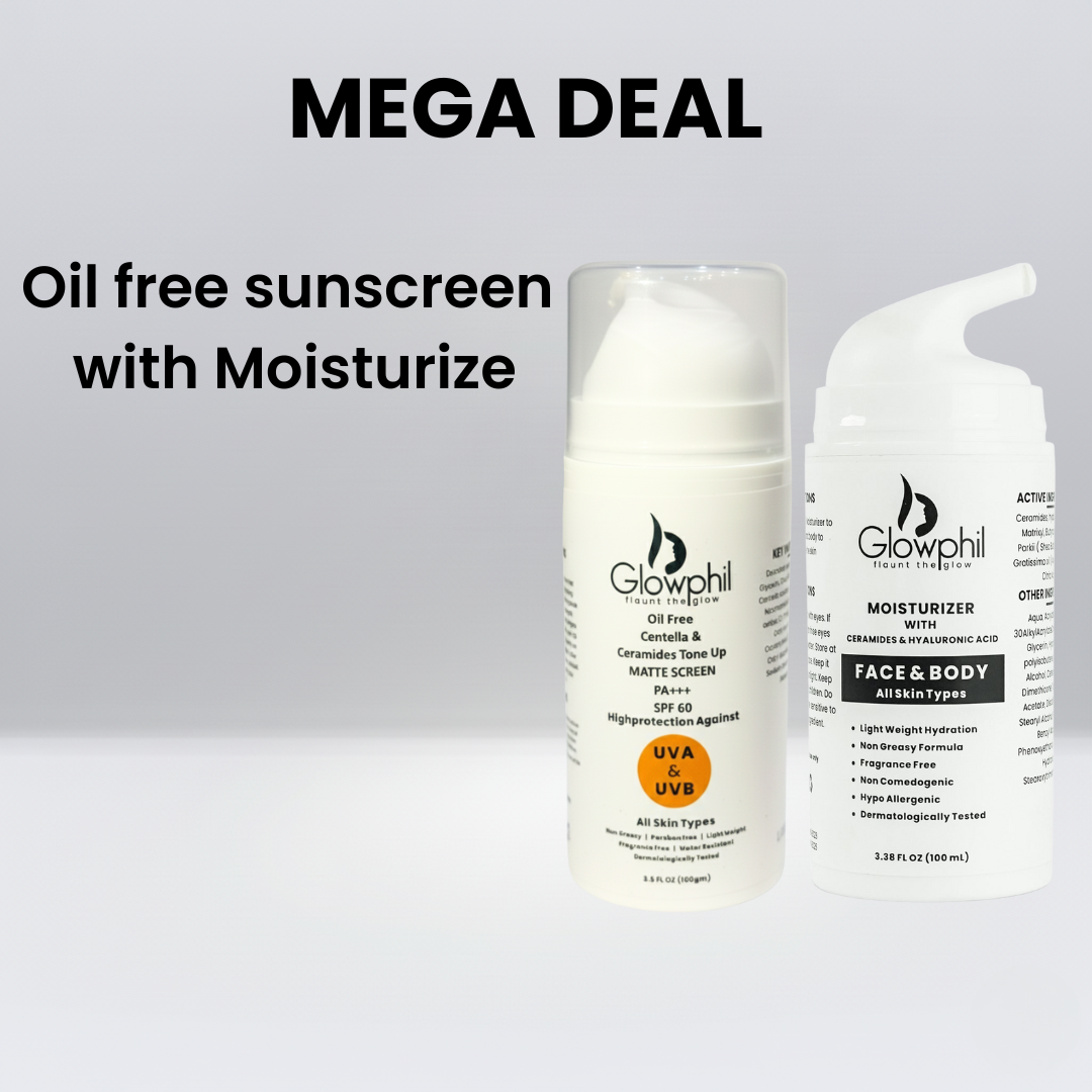 Oil free sunscreen with moisturizer