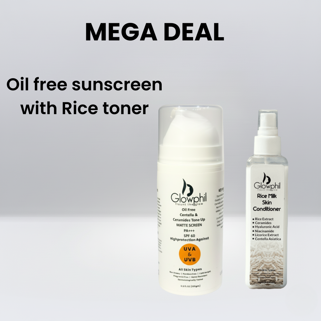 Oil free with Rice Milk toner