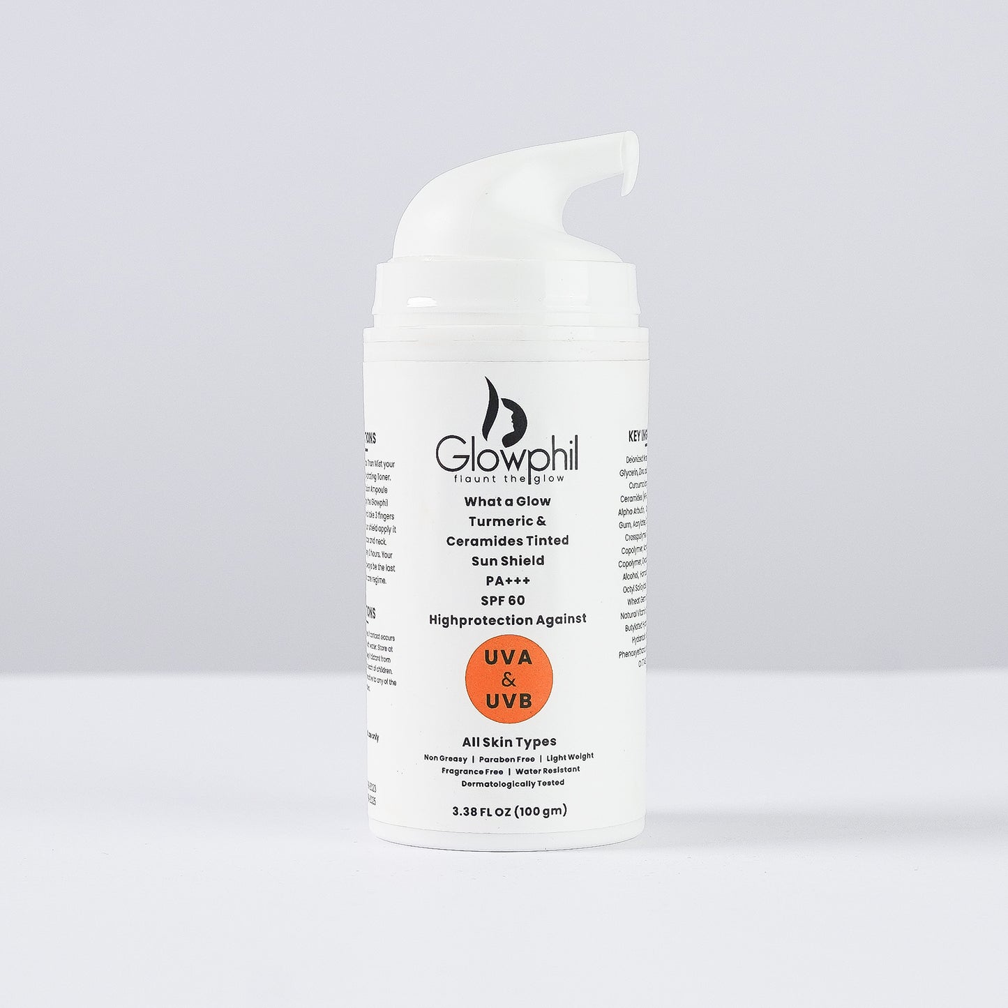 Turmeric and Ceramides Tinted Sunscreen(100g)